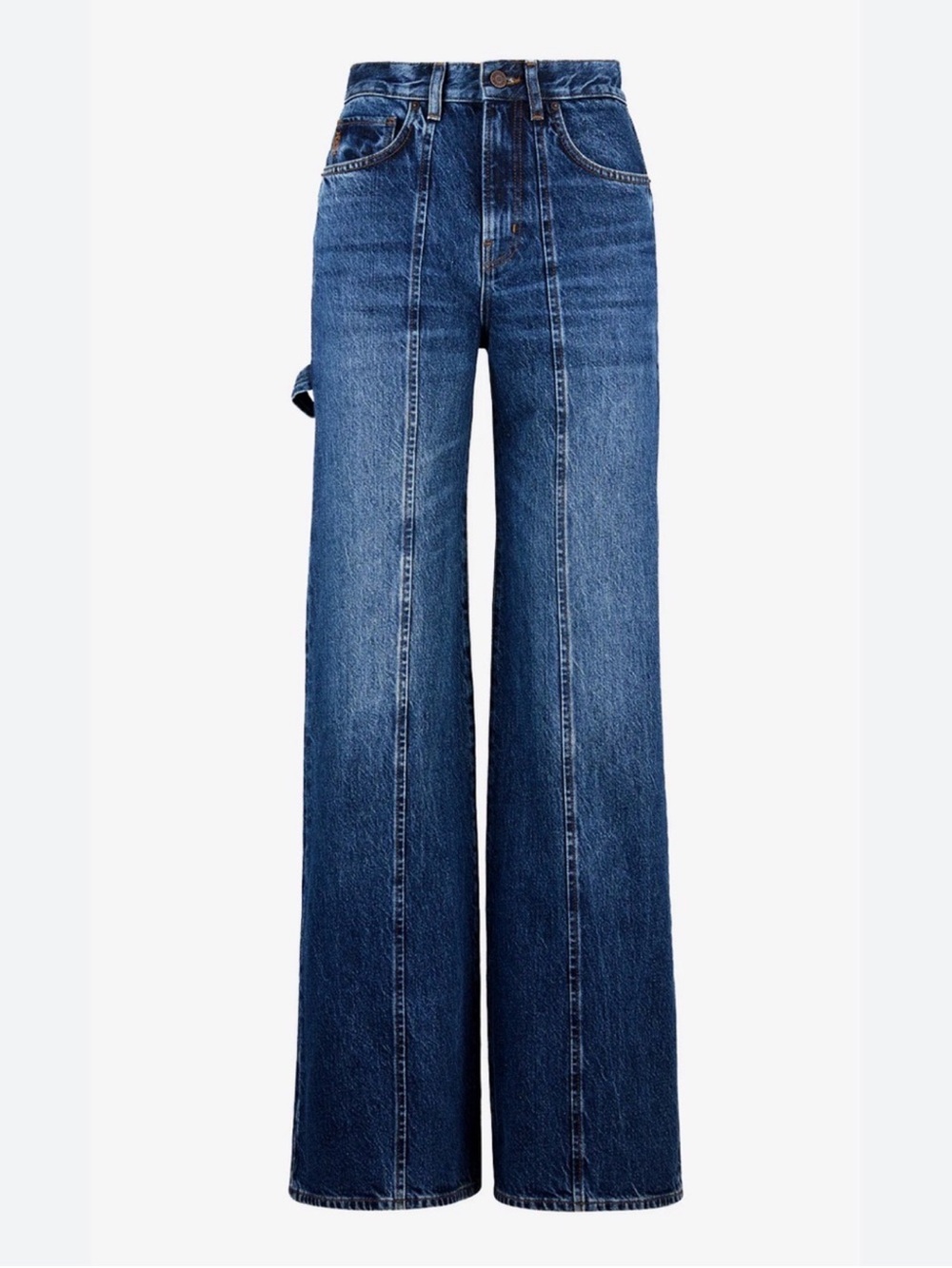 SMYTHE Dove Carpenter High
Rise Wide Leg Jean